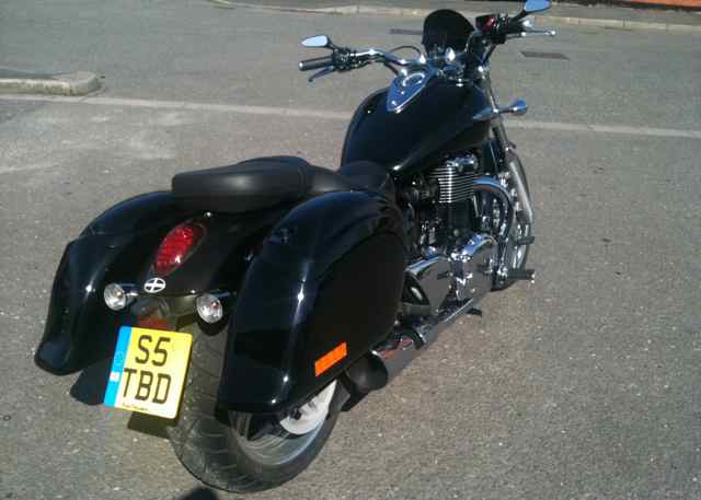 Triumph discount thunderbird panniers
